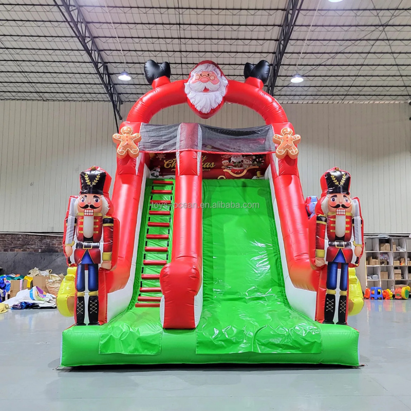 Customized Outdoor Christmas I - đánh giá và giá Water Slide Inflatable
