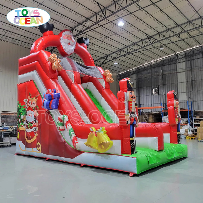 Customized Outdoor Christmas I - đánh giá và giá Water Slide Inflatable