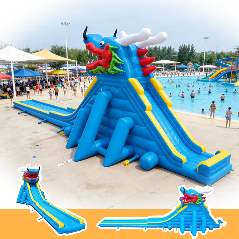 Outdoor Commercial Grade Adult - đánh giá và giá Water Slide Inflatable
