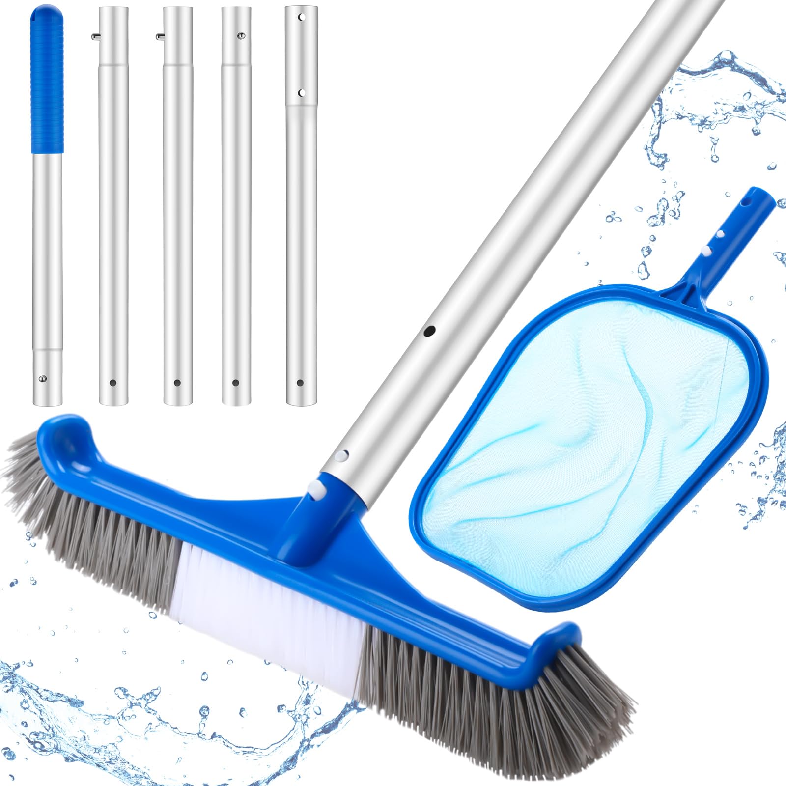 3 Pcs Pool Cleaning Kit with H - đánh giá và giá Pool Skimmer Net