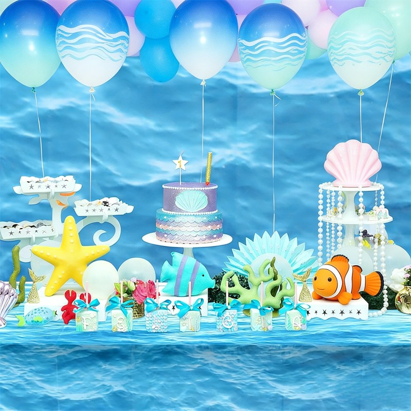 Blue Ocean Wave Pattern Dispos - đánh giá và giá Pool Cover Waterproof