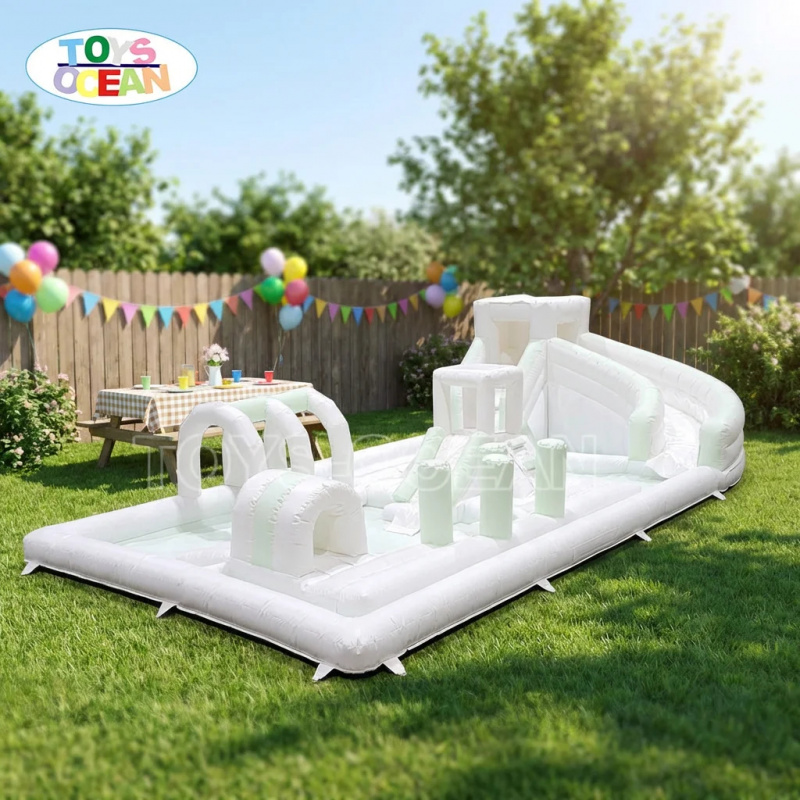 Commercial Inflatable Water Ob - đánh giá và giá Water Slide Inflatable